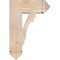 Ekena Millwork Olympic Arts & Crafts Smooth Bracket, Douglas Fir, 5 1/2"W x 18"D x 26"H BKT06X18X26OLY03SDF - alternate 3